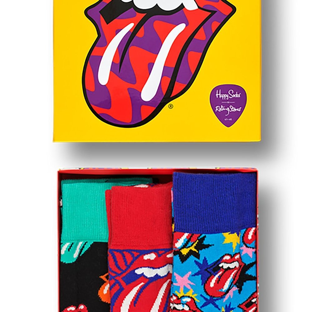Rolling Stones Socks 3PK Box Set